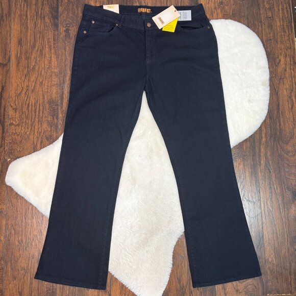 Bitten Sarah Jessica Parker Jeans 18 Bootcut Dark Wash Stretch Women's NWT - Picture 1 of 12